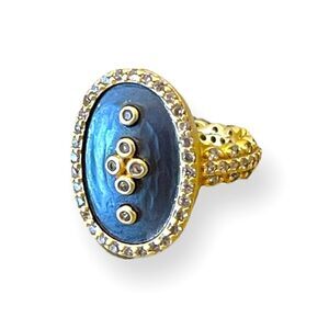 FRIEDA ROTHMAN Gold-Tone Ring 